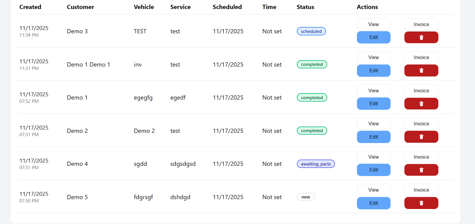Appointments & Scheduling
